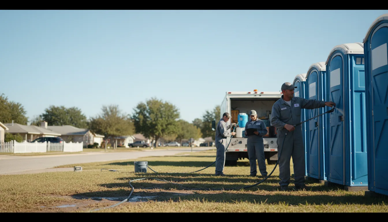 Long-Term Portable Toilet Rental in Lyndhurst, VA near me